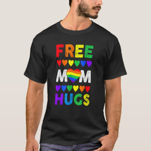 Camiseta Mamá Libre Abraza Lgbt Lgbt Lgb De Lgb De Lesbiana