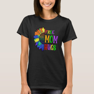 Camiseta Mamá Libre Abraza Lgbt Lgbtq Orgullo Giro Arcoiris