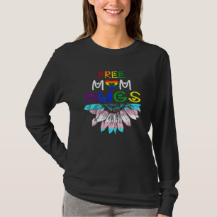 Camiseta Mamá Libre Abraza Lgbt Lgbtq Orgullo Giro Arcoiris