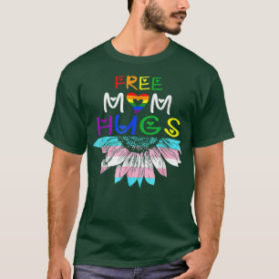 Camiseta Mamá Libre Abraza Lgbt Lgbtq Orgullo Giro Arcoiris
