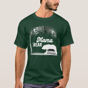 Camiseta Mamá libre abraza orgullosa mamá Oso Orgullo Heter