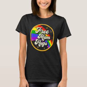 Camiseta Mamá Libre abraza Rainbow Lgbt Lesbiana Gay Bisexu