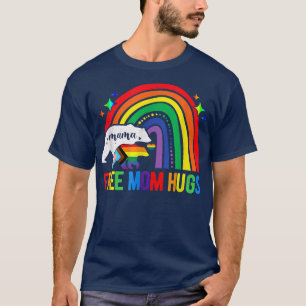 Camiseta Mamá libre LGBT abraza oso oso oso mamá oso aliado
