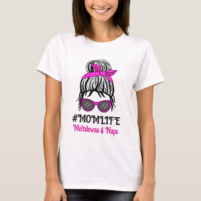 Camiseta Mama Life | Fusiones y Napas (Anverso)
