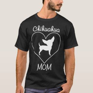 Camiseta Mamá-linda chihuahua ama a mamá Shirt