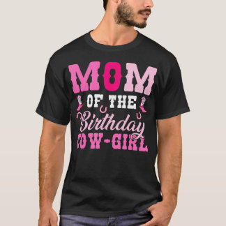 Camiseta Mamá Linda De La Vaquera Cumpleaños Chica Rodeo Va