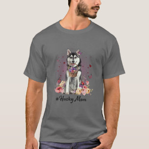 Camiseta Mamá linda mamá feliz día de la madre perro de amo