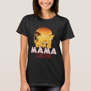 Camiseta Mama Lion - Big Cat Familia Madre Hijos Tee