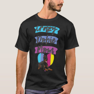 Camiseta Mamá loca de Dobie Mujer divertida de perro Doberm