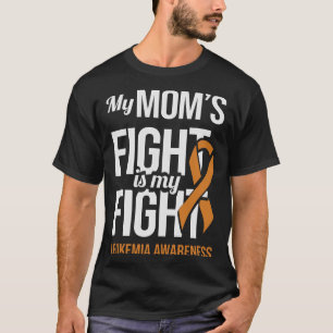 Camiseta Mamá lucha contra la leucemia y la leucemia C
