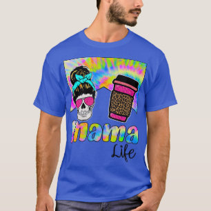 Camiseta Mamá madre café madre hijos hijo hija madre madre 