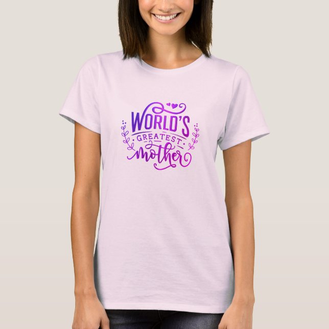 Camiseta MAMÁ Madre Día de las Madres (Anverso)