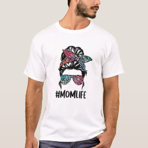 Camiseta Mamá madre vive en el leopardo del arcoiris
