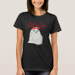 Camiseta Mamá maltesa - Susurro animal del Día de la Madre