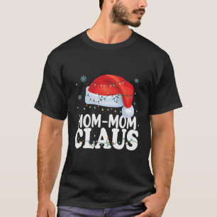 Camiseta Mamá-Mamá Claus Xmas Familia Matando Graciosa Abue