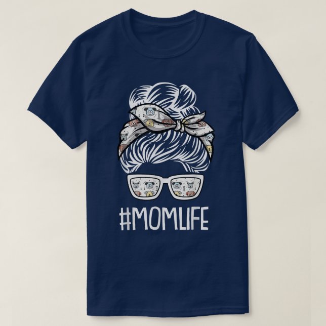 Camiseta Mamá, mamá, el día de las madres  (Diseño del anverso)