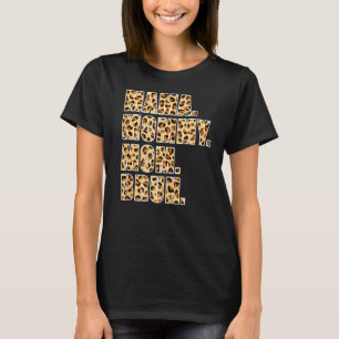 Camiseta Mamá mamá mamá Bruh mamá mamá mamá leopardo