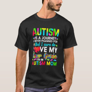Camiseta Mamá Mamá Mamá Mamá Autismo Autista Mes de Concien