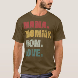 Camiseta Mamá mamá mamá mamá Guay madre diseña la madre de 