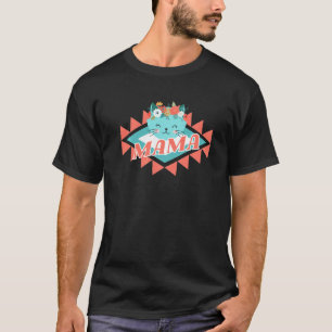 Camiseta Mamá Mama Mami Madre Madre Gatos Felinos Gatitos