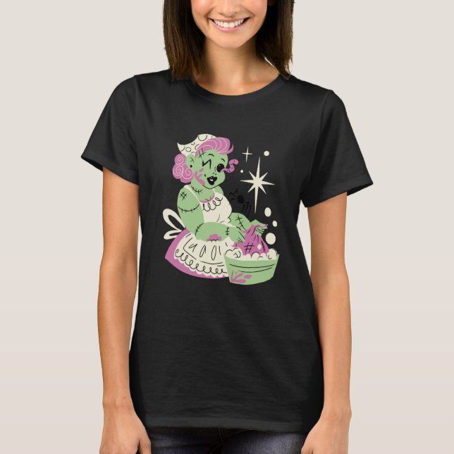 Camiseta Mamá mamá zombie Halloween (Anverso)