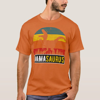Camiseta Mamá MamaSaurus Madre Retro de Dinosaurios TRex