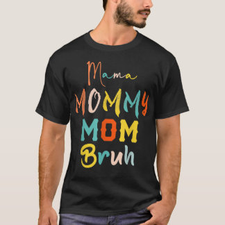 Camiseta Mamá Mami Mamá Hermano Mami Y Yo Niño Divertido Ma