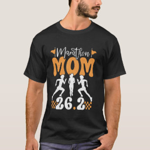 Camiseta Mamá MARATÓN MAMÁ 26.2 Medio Maratón Divertido Med