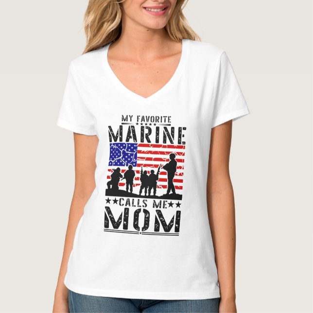 Camiseta Mamá marina (Anverso)