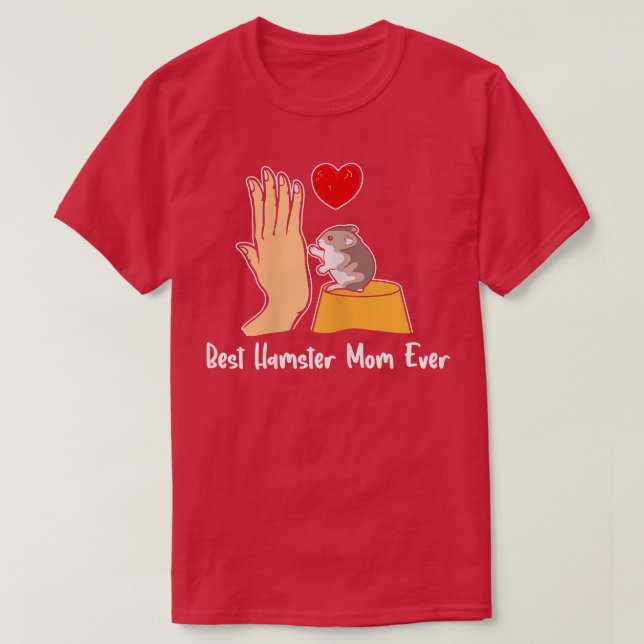 Camiseta Mamá mejor Hamster jamás Mama Gui (Diseño del anverso)