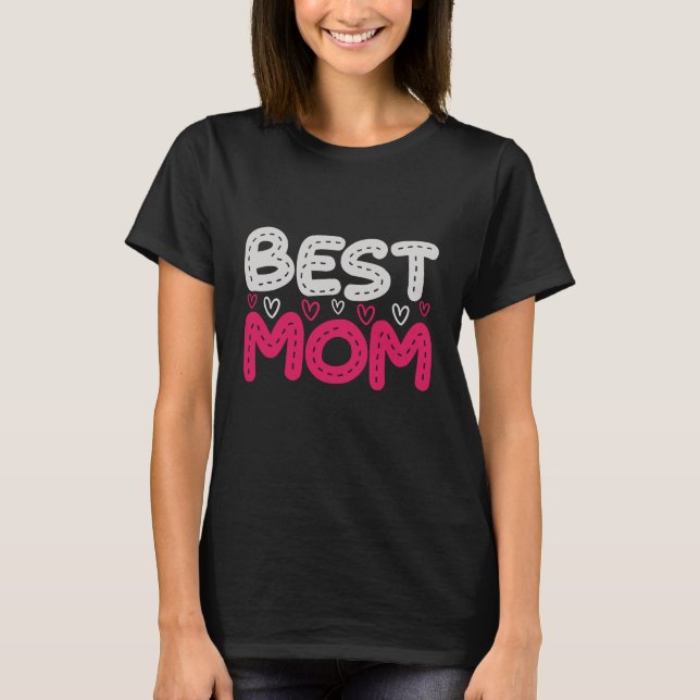 Camiseta Mamá - Mejor Mamá (Anverso)