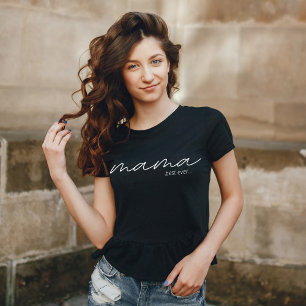 Camiseta Mamá mejor que nunca, moderna