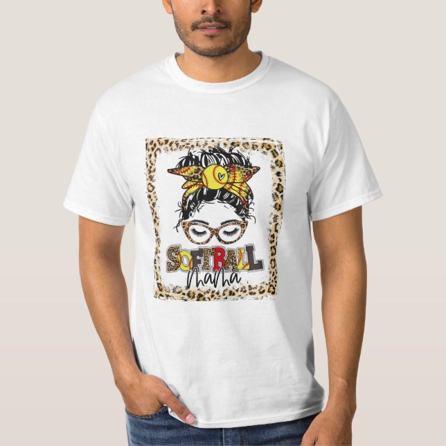 Camiseta Mama Messy Bun Game (Anverso)