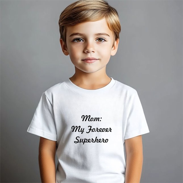 Camiseta Mamá mi eterno superhéroe (Subido por el creador)