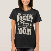 Mamá, mi jugador favorito de hockey me llama