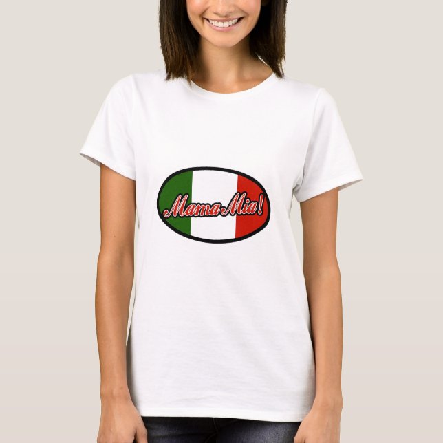 Camiseta ¡Mama Mia! (Anverso)