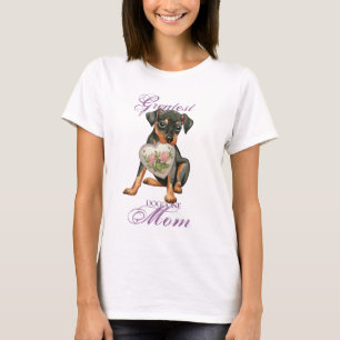 Camiseta Mamá mínima del corazón del Pin