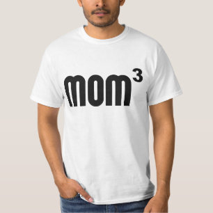 Camiseta Mamá Mom3 cubicada exponencial