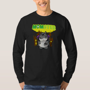 Camiseta Mamá monstruo Monstruosa Mamá Espeluznante Hallowe
