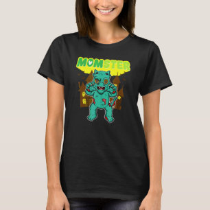 Camiseta Mamá monstruo Monstruosa Mamá Espeluznante Hallowe
