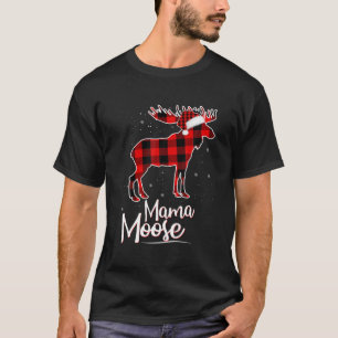 Camiseta Mama Moose Matando Navidades De Familia Juegan Paj