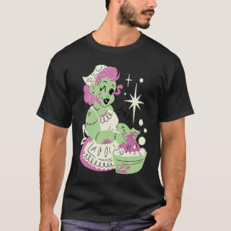 Camiseta Mamá mujer zombie limpia Halloween