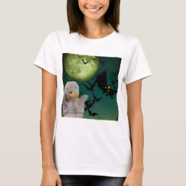 Camiseta Mamá, Murciélago y Luna Halloween