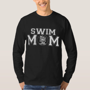 Camiseta Mamá nadadora conoce el regalo de natación de madr