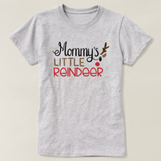 Camiseta Mamá, Navidades de renos pequeños