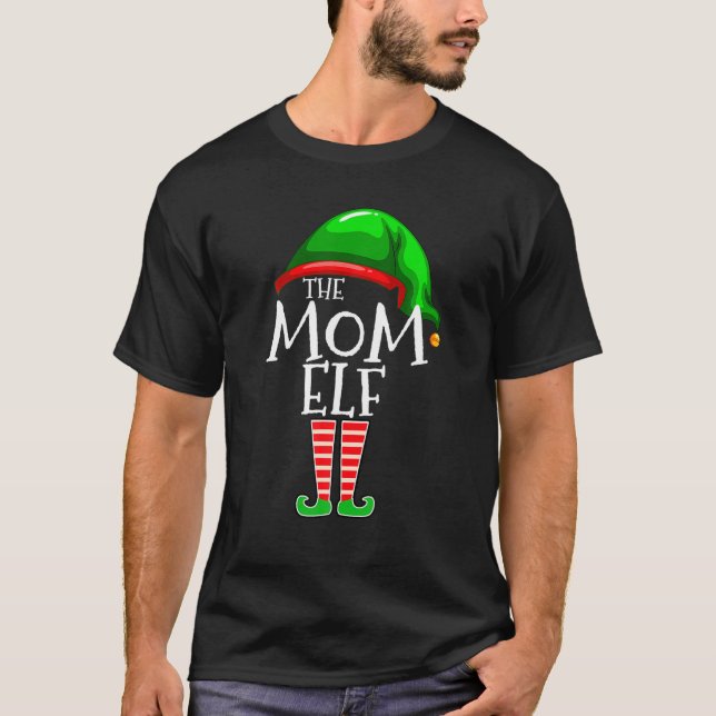 Camiseta Mamá Navidades del grupo de coincidencia de la fam (Anverso)