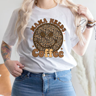 Camiseta Mamá necesita café