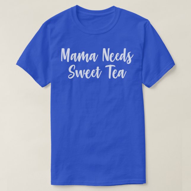 Camiseta Mamá necesita té dulce (Diseño del anverso)