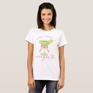 Camiseta Mamá Necesita una Margarita