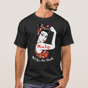 Camiseta Mamá no vive por la semana, hockey sobre baloncest